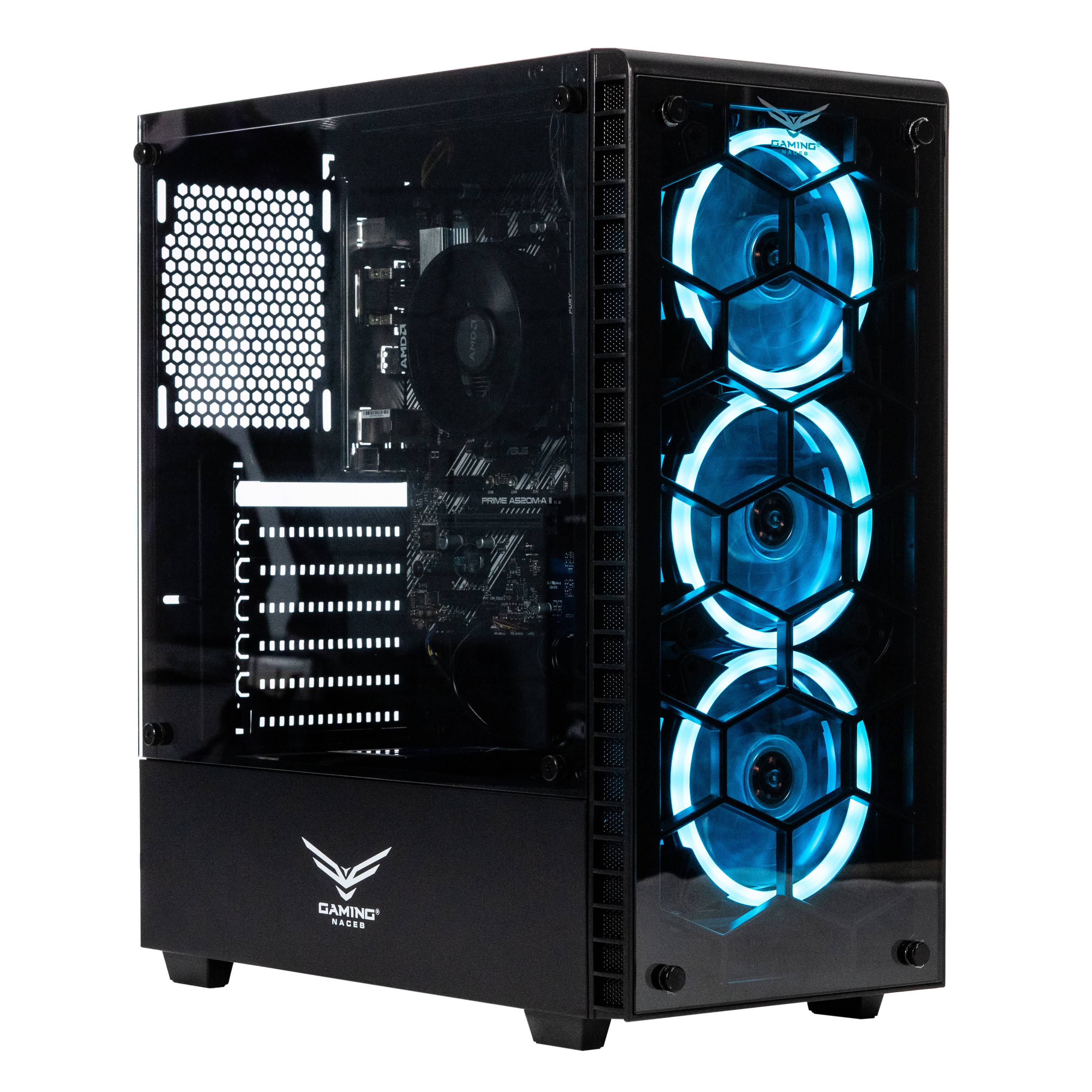Computadora Gamer NACEB AMD  Ryzen 5 5600 GT - 8 GB, SSD 480GB, Win prueba