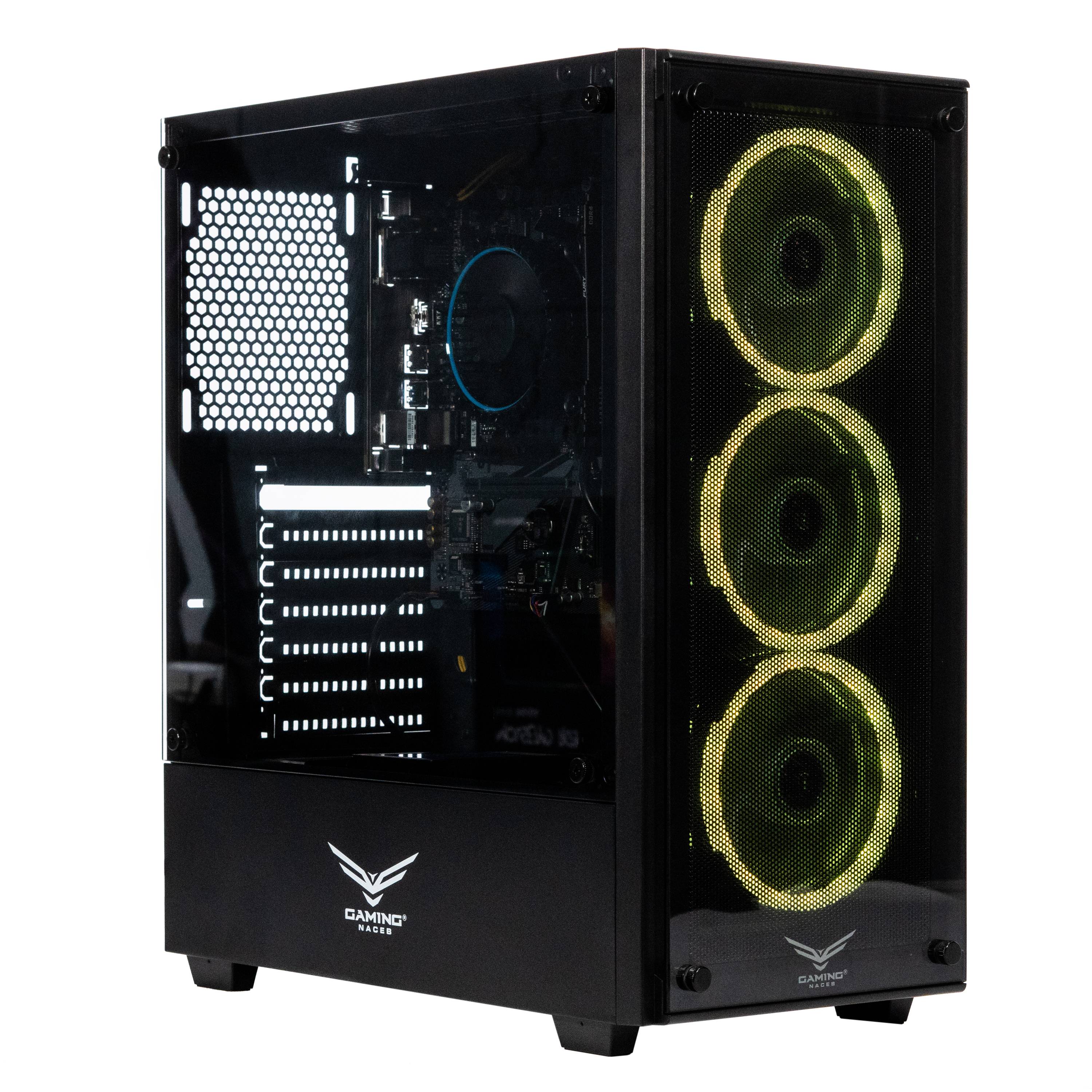 Computadora Gamer NACEB Intel i3-12100 - 8 GB, SSD 480GB, Win prueba