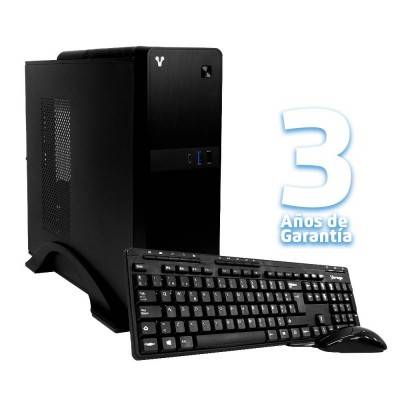 COMPUTADORA VORAGO SLIMBAY 5 CORE I3 12100 16GB 512GB M.2 NODVD WIN TRIAL - 3 años de garantía // Incluye kit de teclado y mouse -