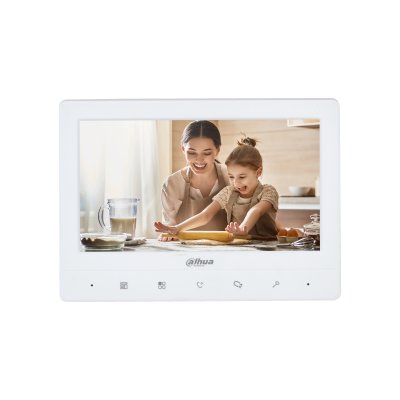 MONITOR ANALOGO/DAHUA/ VTH1020J/ MONITOR PARA VIDEOPORTERO DE 7 PULGADAS COMPATIBLE CON KTA01 /KTA02/12VOLT