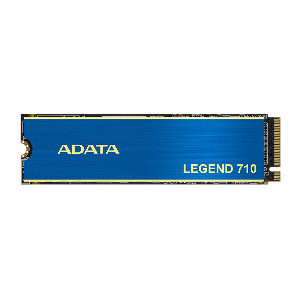 Unidad de Estado Sólido ADATA LEGEND 710 1TB PCIe Gen3x4 M.2 2280 - Con disipador de aluminio. ALEG-710-1TCS