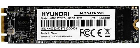 Unidad de Estado Solido - 512GB M.2 2280, PCIe 3.0 NVMe HYUNDAI  HTM2PC512G