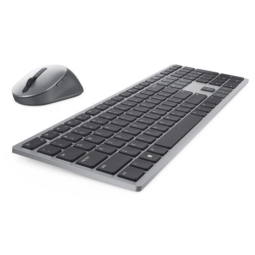 DELL Kit Teclado y Mouse Premier  KM7321W INGLES 580-AJIX. Color Gris titán - USB Inalámbrico Bluetooth/RF Mouse - Óptico - 4000 dpi - 7 Botón - Rueda de d -