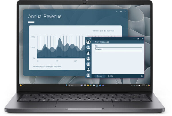 LAPTOP DELL PRO 14 | AMD RYZEN 5 PRO 230 | 16 GB | 512 GB SSD | 14 FHD | WIN11 PRO | 1 AÑO DE GARANTIA | NEGRO | 6F1NR