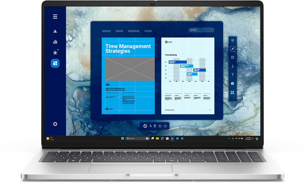 LAPTOP DELL PRO 16 | INTEL CORE ULTRA 5 235U | 16 GB | 512 GB SSD | 16 FHD | WIN11 PRO | 3 AÑO DE GARANTIA | PLATEADO | DVRC5