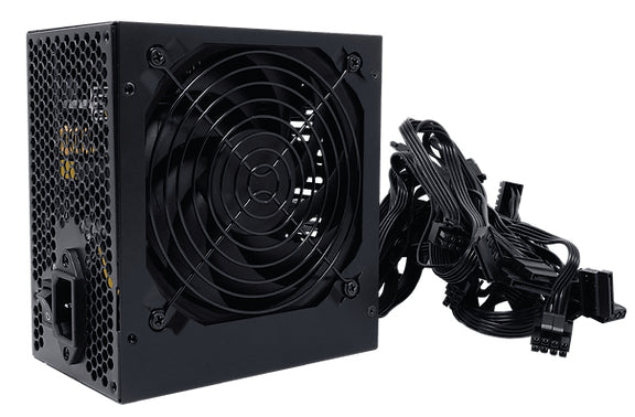 Fuente de poder GAMER NACEB na-0626 800w 80 plus bronze - Conectores: 1x 20+4pin - 2x 8pin (p4+p4) - 3x PCIe 6+2p - 4x Molex - 6xSATA