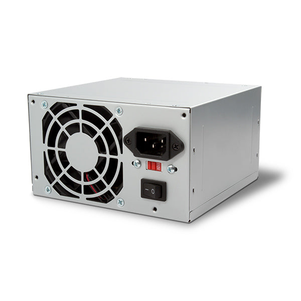 Fuente de Poder VORAGO - 500 W, 90 - 264 V, 47 - 63 Hz, PC, Gris