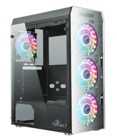 GABINETE YEYIAN GAMER  YCH-MTA7-01BK -