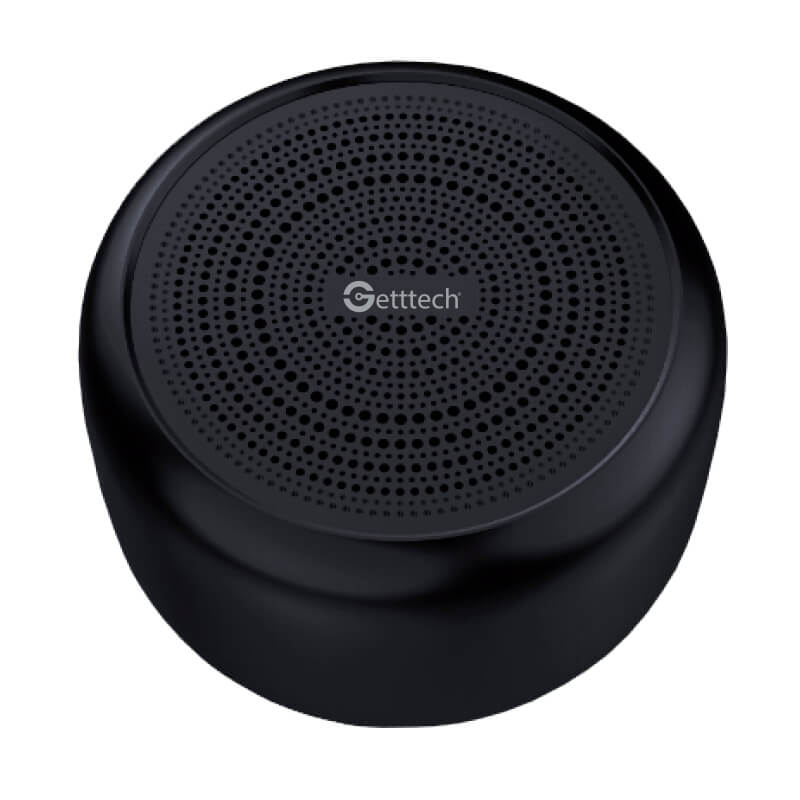 MINI BOCINA GETTTECH GAM-31501N MELODIC, BT 4.2, MICROSD, NEGRO