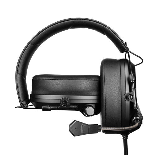 DIADEMA / GAME FACTOR / HSG550 CONEXIÓN POR USB / MICRÓFONO AJUSTABLE / SURROUND 7.1 /  NEGRO