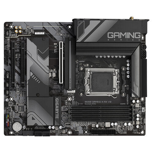 TARJETA MADRE GIGABYTE B650 GAMING X AX V2 / SOCKET AMD AM5 / DDR5 8000 MT/S / DP / HDMI / WIFI 6 / BT 5.2 / ATX / GAMER