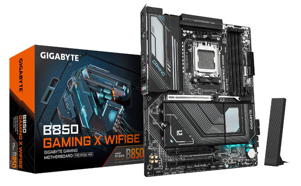 TARJETA MADRE GIGABYTE B850 GAMING X WIFI6E / SOCKET AMD AM5 / DDR5 8200 MT/S / WIFI6 / ATX / GAMER