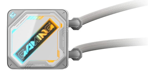 DISIPADOR LIQUIDO GIGABYTE GP-GIGABYTE GME 240I / SOCKET INTEL 1851, 1700 / AMD AM5, AM4 / 2X 120MM / COLOR BLANCO / GAMING