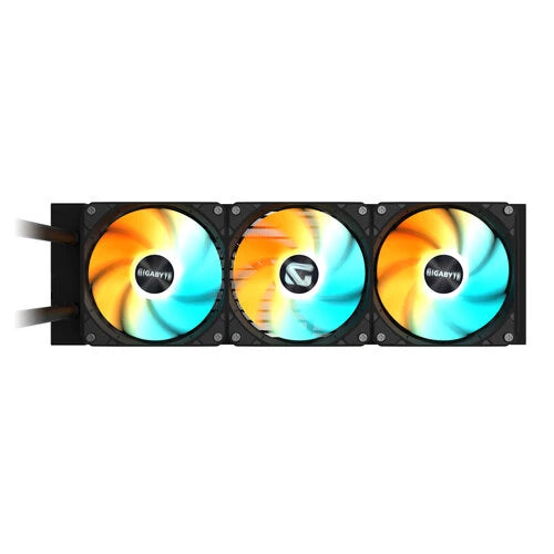 DISIPADOR LIQUIDO GIGABYTE GP-GIGABYTE GME 360 / SOCKET INTEL 1851, 1700 / AMD AM5, AM4 / 3X 120MM / COLOR NEGRO / GAMER