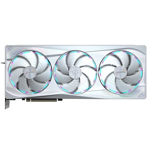 TARJETA DE VIDEO GIGABYTE GV-N5090AORUSM ICE-32GD / RTX 5090 / VRAM 32GB GDDR7 / PCIE 5.0 / GDMI 2.1 / DP 2.1 / GAMING