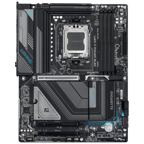 TARJETA MADRE GIGABYTE X870 GAMING X WIFI7 / AMD X870 / SOCKET AM5 / DDR5 4X 8200 MT/S / WIFI7 / BT 5.4 / ATX / GAMING