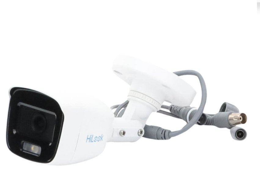 COLORVU BALA TURBOHD 2 MEGAPIXEL 1080P / IMAGEN A COLOR 24/7 / LENTE 2.8 MM / MICROFONO INTEGRADO / LUZ BLANCA 20 MTS / IP66 / METALICA