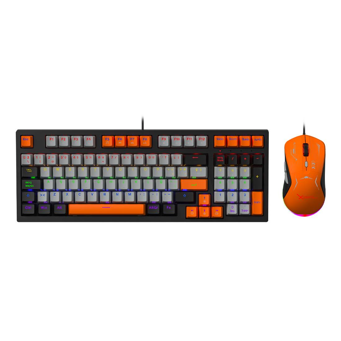 KIT GAMER XZEAL 2 EN 1 XZ-201 XZPKT1NG -