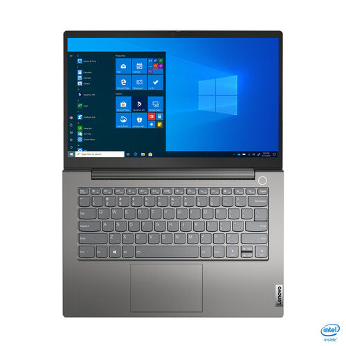 LAPTOP // LENOVO // THINKBOOK 14 ALUMINIO G2 ITL / CORE I5-1135G7 / 8GB DDR4 3200 MHZ ONBOARD / 256GB SSD M.2 2242 / 14 FHD / TECLADO BL / GRIS MINERAL / WIFI+BT / WIN 10 PRO / 1 YR EN CS