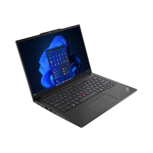 LAPTOP LENOVO THINKPAD E14 GEN 6 / CORE ULTRA 7 155H 4.8GHZ / 16GB DDR5 / 512GB SSD / 14 WUXGA 1920X1200 / NEGRO / WIN 11 PRO / 3YR EN SITIO