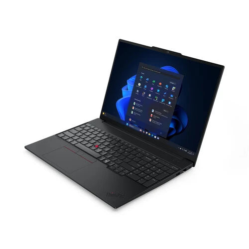 LAPTOP LENOVO THINKPAD E16 GEN 3 / CORE ULTRA 5 225U 4.8GHZ / 16GB DDR5 / 512GB SSD / 16 WUXGA 1920X1200 / NEGRO / WIN 11 PRO / 1YR EN SITIO