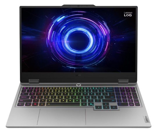 LAPTOP LENOVO IDEA GAMING LOQ 15IRX10 / CORE I5 13450HX 10C 4.6 GHZ / RAM 24GB DDR5 2X12GB / 512 SSD / RTX 5050 8GB / 15.6 FHD 1920X1080 / LUNA GREY / WIN 11 HOME / 1YR CS