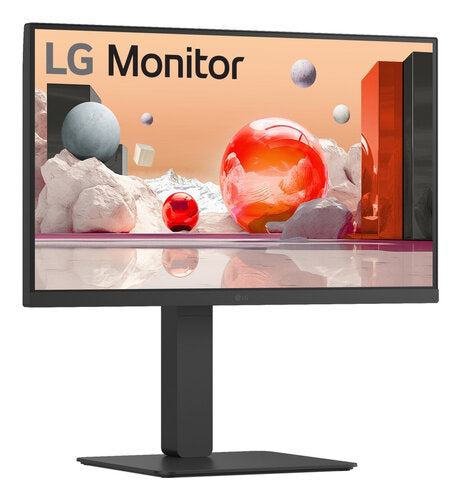 MONITOR PC LG B2B 24BA650-B FHD 24 IPS,1920X1080,100HZ,ALTAVOZ 2WX2,TR 5MS,BRILLO 250CD/M2,16:9,SRGB 99%,1300:1,KVM,HDMI,DISPLAYPORT,USB-C,INCLINACION-ALTURA-GIRO-PIVOTE,VESA 100X100MM.