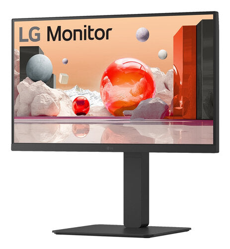 MONITOR PC LG B2B 24BA750-B FHD 24 IPS,USB-C Y RJ45,1920X1080,100HZ,16:9,BRILLO 250CD/M2,SRGB99%,TR5MS,1300:1,KVM,HDMI,DISPLAYPORT,ALTA VOZ 2WX2,INCLINACION-ALTURA-GIRO-PIVOTE