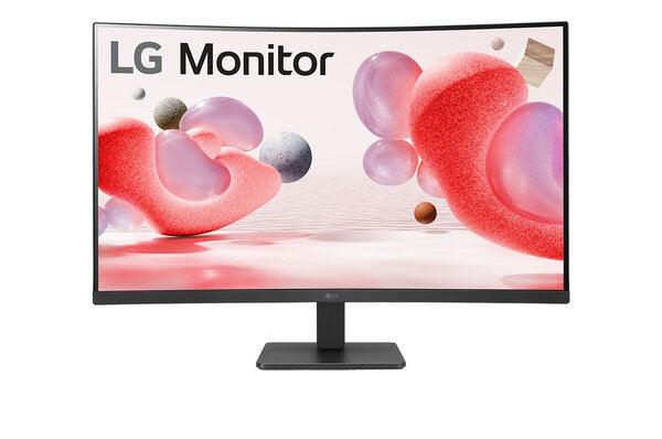 MONITOR PC LG CURVO 32MR50C-B 31.5 FULL HD CON AMD FREESYNC, RESOLUCION 1920X1080, PANEL VA, TR 5MS, 100 HZ, CURVATURA 1500R, D-SUB, HDMI, MONTABLE PARED 100X100 MM