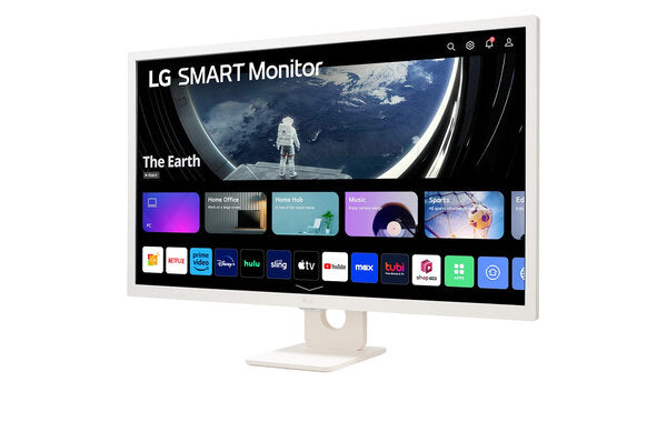 MONITOR LG FULL HD IPS 31.5,SMART WEB OS 32SR50F-W,1920X1080,ASP 16:9,GAMA SRGB 99%,BRILLO 250NITS,TR8MS,CONTR.1200:1,HDMI,USB-A,HDR10,BLUETOOTH,ALTAVOZ 5WX2,MONTAJE PARED 100X100.