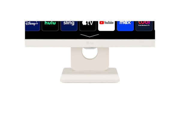 MONITOR LG FULL HD IPS 31.5,SMART WEB OS 32SR50F-W,1920X1080,ASP 16:9,GAMA SRGB 99%,BRILLO 250NITS,TR8MS,CONTR.1200:1,HDMI,USB-A,HDR10,BLUETOOTH,ALTAVOZ 5WX2,MONTAJE PARED 100X100.