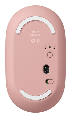 TECLADO/MOUSE LOGITECH POP ICON INALAMBRICO BLUETOOTH EASY-SWITCH ROSA