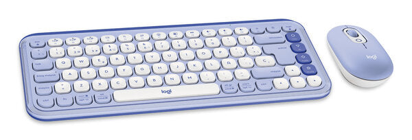 TECLADO/MOUSE LOGITECH POP ICON INALAMBRICO BLUETOOTH EASY-SWITCH LILA