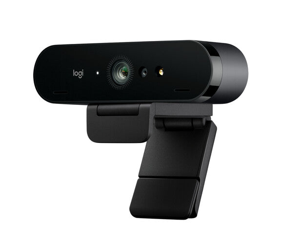 WEBCAM LOGITECH BRIO 4K ULTRA HD 13MP 30 FPS ZOOM 5X ENFOQUE AUTOMATICO USB-C