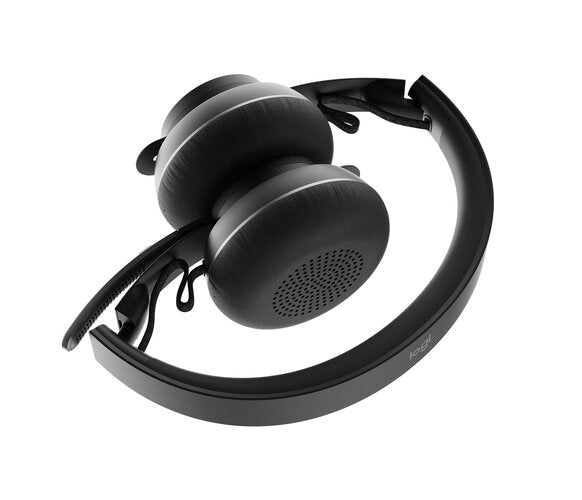 AUDIFONOS DIADEMA LOGITECH ZONE WIRELES PLUS UC INALAMBRICOS ANC CANCELACION DE RUIDO RECARGABLES NEGRO