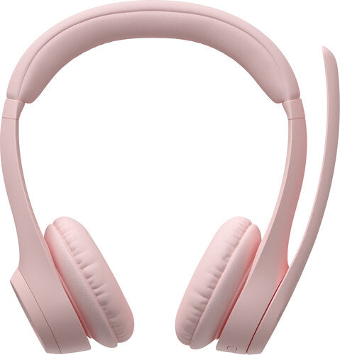 AUDIFONOS DIADEMA LOGITECH ZONE 300 INALAMBRICOS BLUETOOTH RECARGABLE TYPE C ROSA
