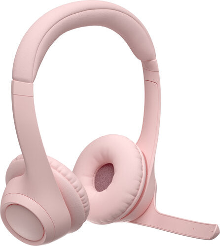 AUDIFONOS DIADEMA LOGITECH ZONE 300 INALAMBRICOS BLUETOOTH RECARGABLE TYPE C ROSA