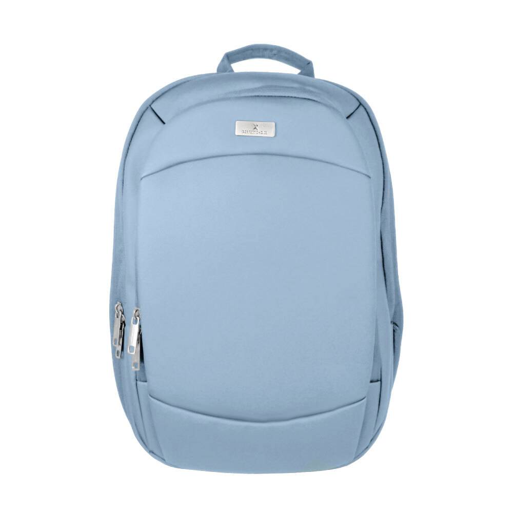 PC-085133 Mochila para laptop 15.6 Anti-salpicaduras Expandible Modelo Obsidia Color Azul | PERFECT CHOICE: Perfecta para laptops de hasta 15.6 Pulgadas -