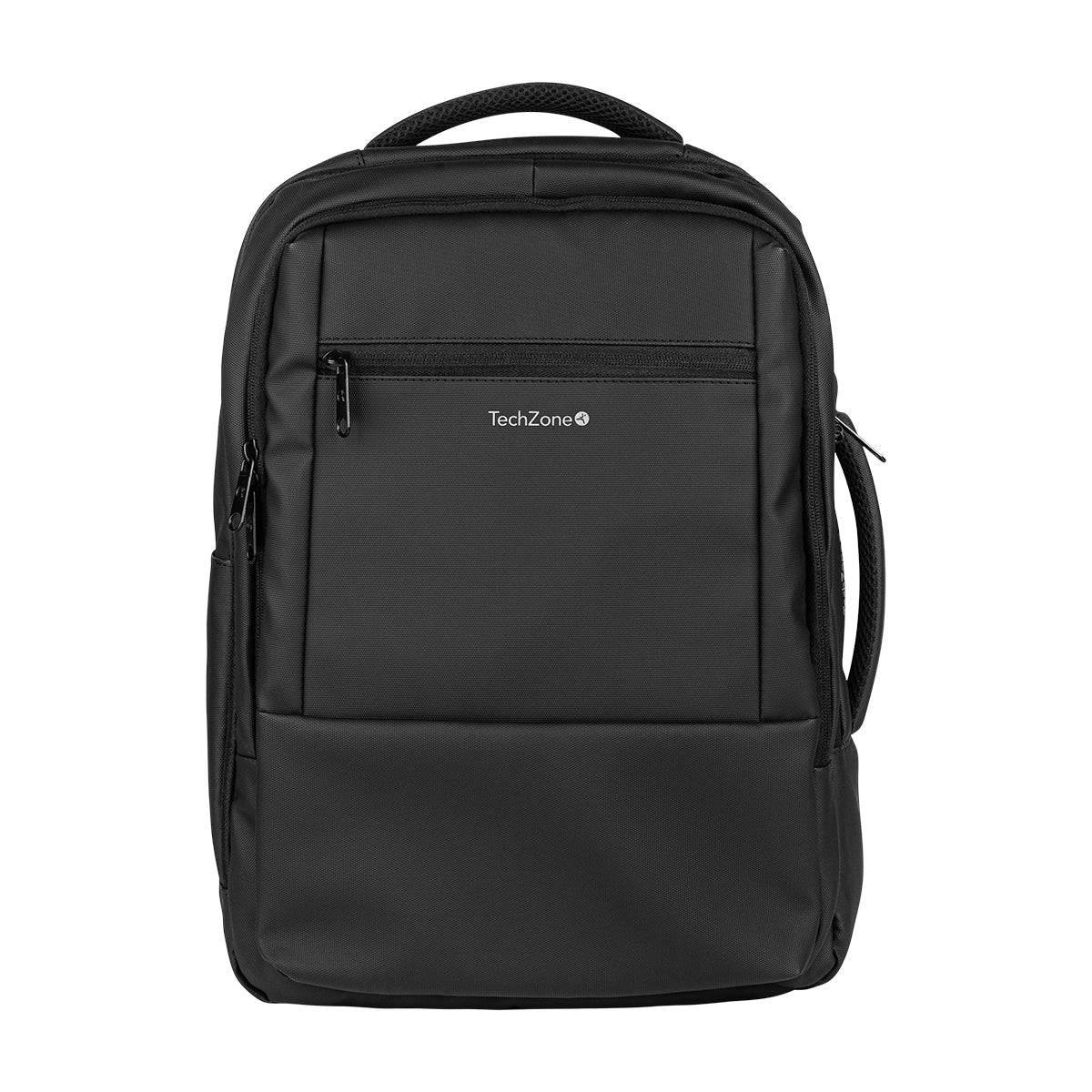 Backpack URBANBIZ TZLBP32 TECHZONE 16 - resistente a salpicaduras 100  Poliéster, color Negro, GARANTIA LIMITADA DE POR VIDA.