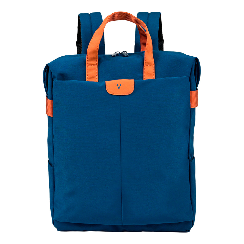 MOCHILA VORAGO BP-301 VINTAGE DOBLE USO LAPTOP 15.6 AZUL -