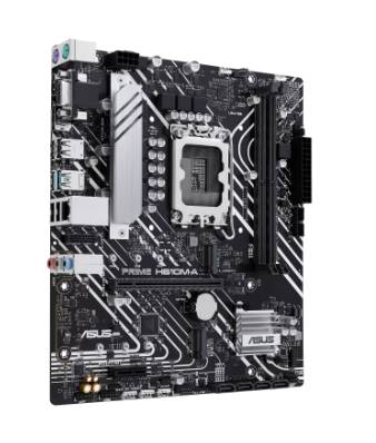 Tarjeta Madre ASUS PRIME H610M-A - Micro-ATX, LGA 1700, Intel H610, 96GB DDR5, HDMI/DP para Intel