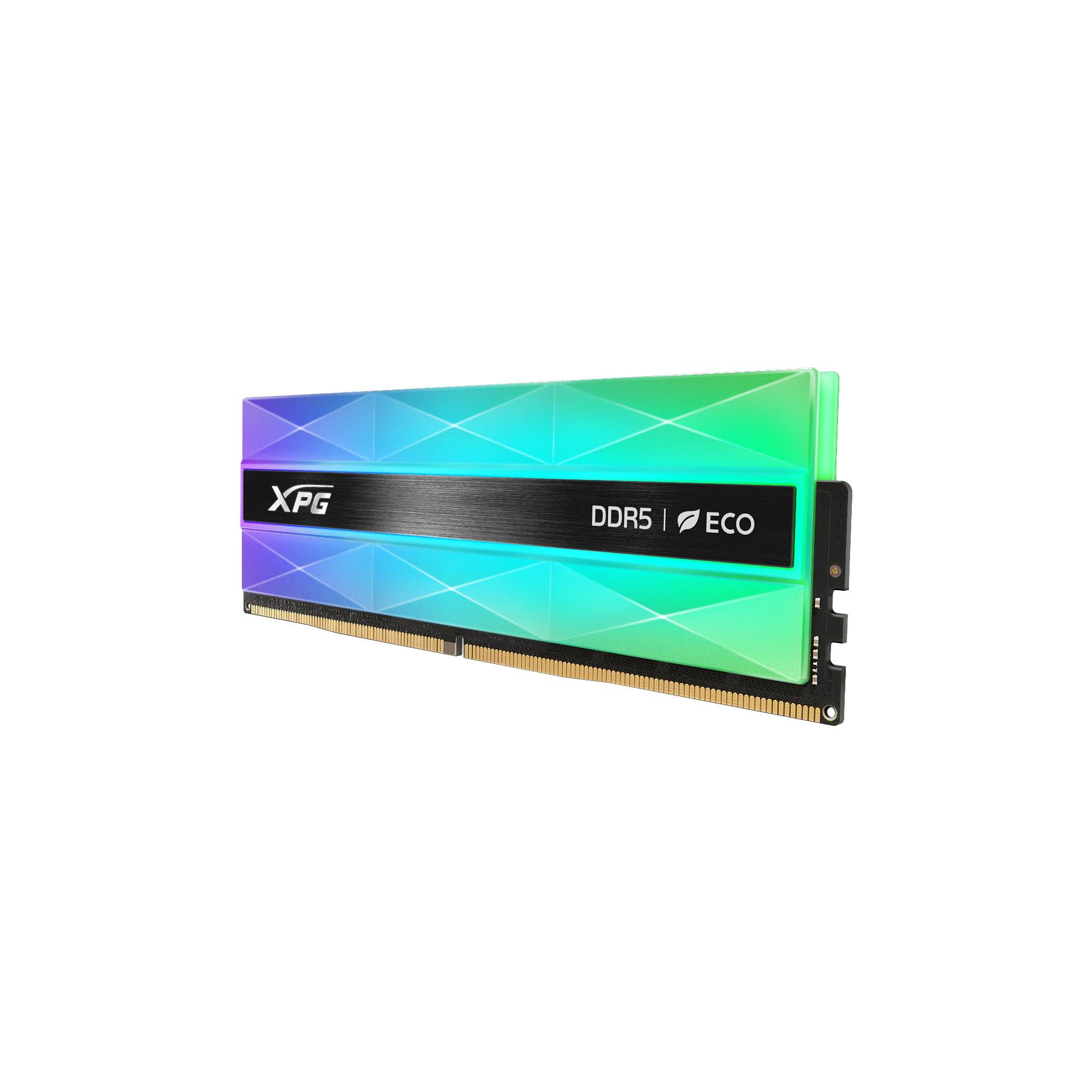 Memoria RAM ADATA XPG LANCER NEON RGB - DDR5 16GB UDIMM 6800MT/s. Disipador de aluminio GRIS PLATEADO. AX5U6800C3416G-CLANRSG