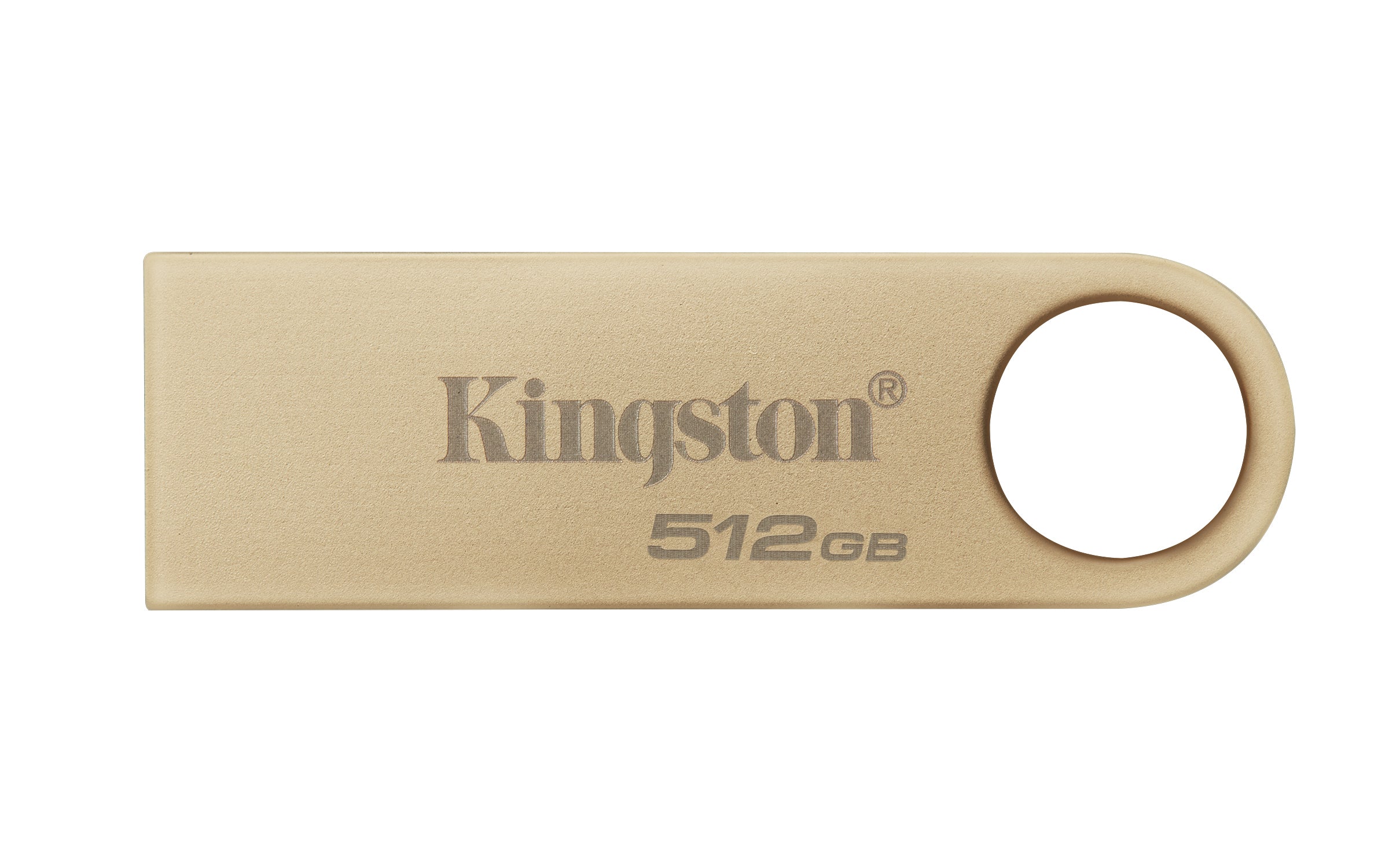 MEMORIA USB KINGSTON DATATRAVELER SE9 G3 512GB 3.2 GEN 1 METÁLICA ORO -