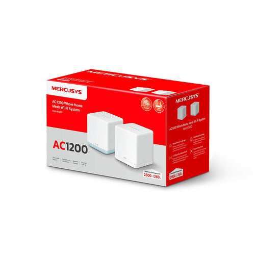 ROUTER | TP LINK | HALO H32G(2-PACK) | SISTEMA WI-FI 5 MESH AC1200 PARA TODO EL HOGAR