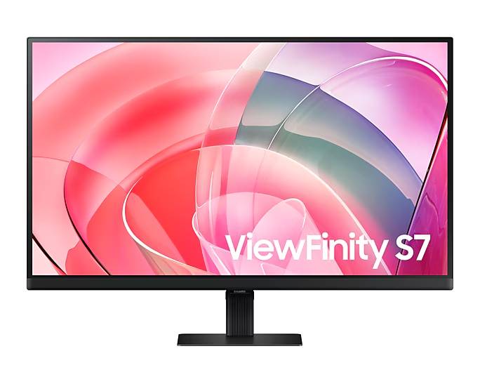 Monitor Samsung ViewFinity S7 - 27 pulgadas, 4K-UHD, IPS, Plano, 60Hz, 5ms, LS27D700EALXZX