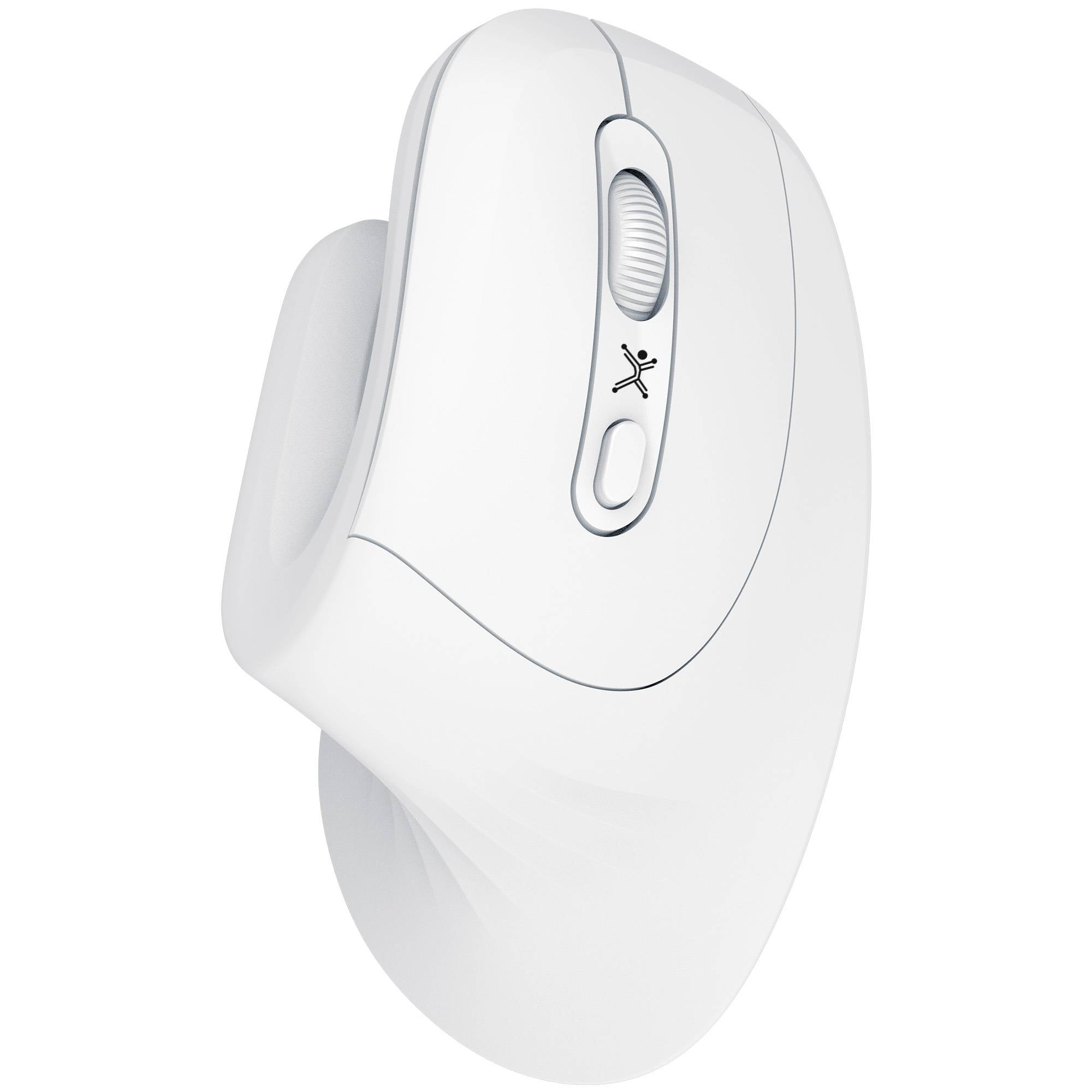 RATÓN VERTICAL 3200DPI - BLANCO -