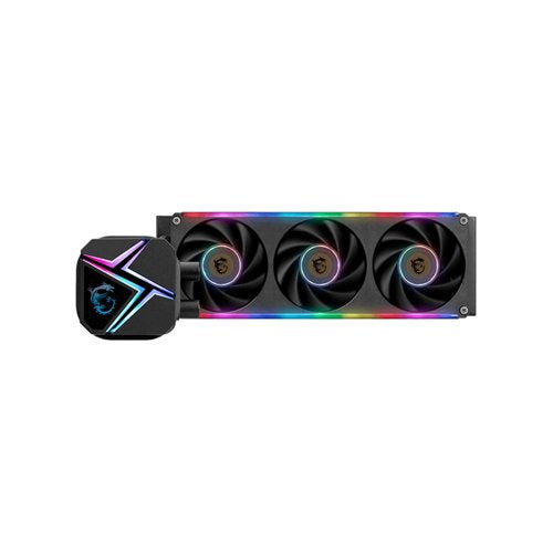 DISIPADOR DE ENFRIAMIENTO LIQUIDO MSI MAG CORELIQUID C360 V2 / BLACK / 360MM / INTEL 115X, 1200, 1700, 1851 / AMD AM5, AM4 / RGB