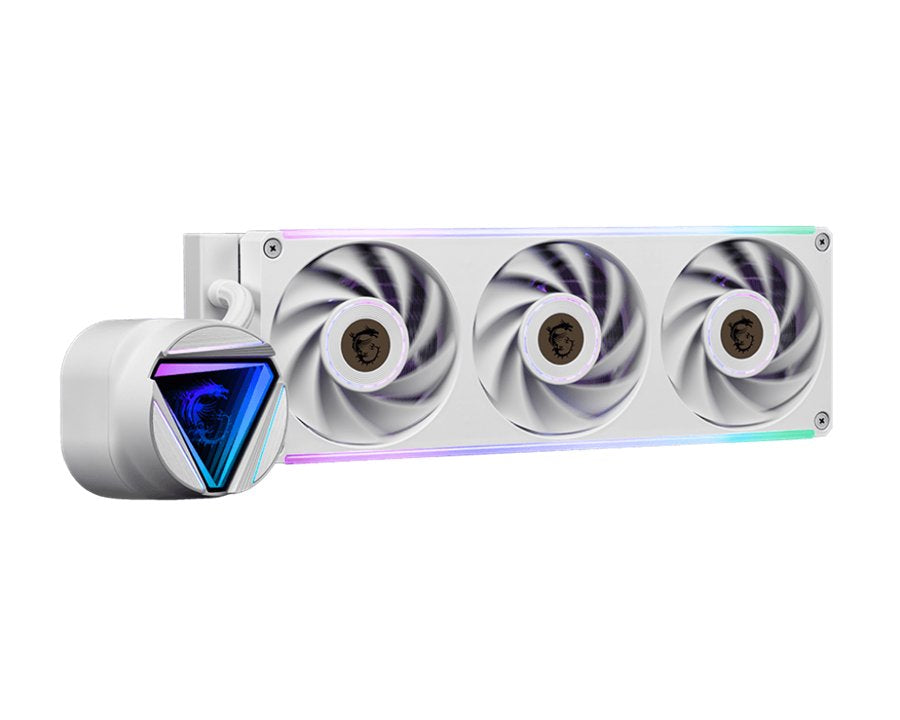 DISIPADOR DE ENFRIAMIENTO LIQUIDO MSI MAG CORELIQUID C360 V2 WHITE/ 360MM / INTEL 115X, 1200, 1700, 1851 / AMD AM5, AM4 / RGB