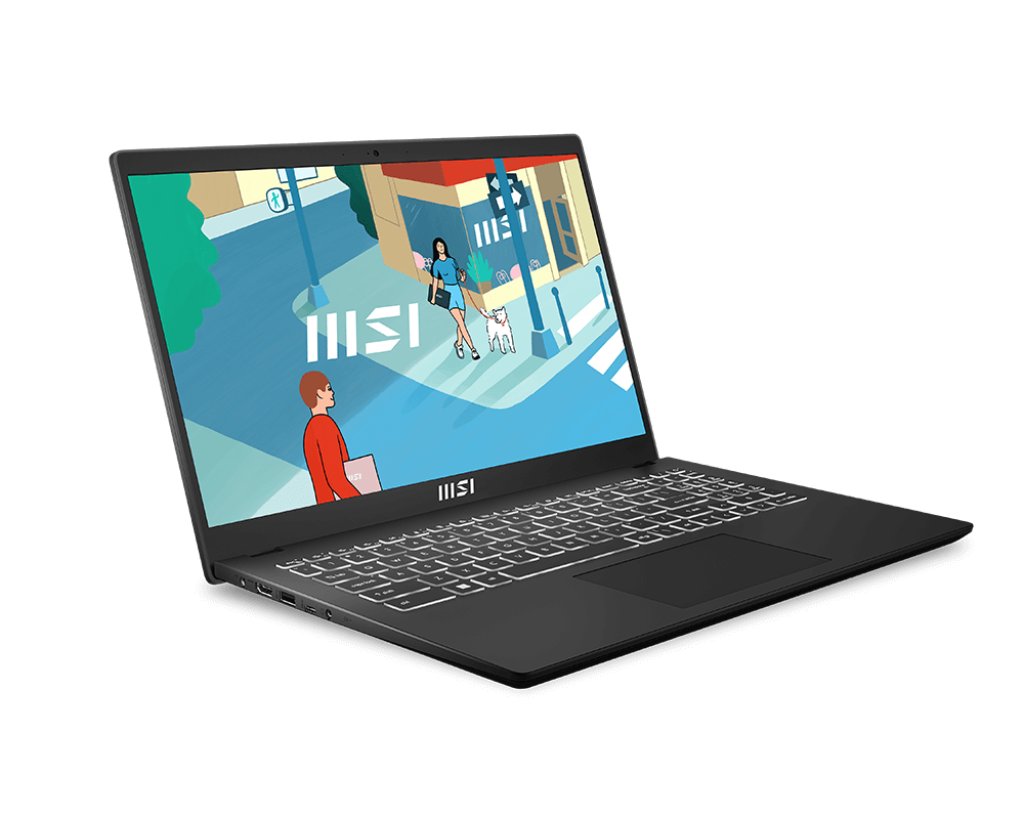 ULTRABOOK MSI MODERN 15 B13M / 15.6 FHD / INTEL CORE I5-1334U HASTA 4.60 GHZ / DDR4 16GB (8GB*2) / 512GB SSD / WIN 11 PRO / INCLUYE MOUSE