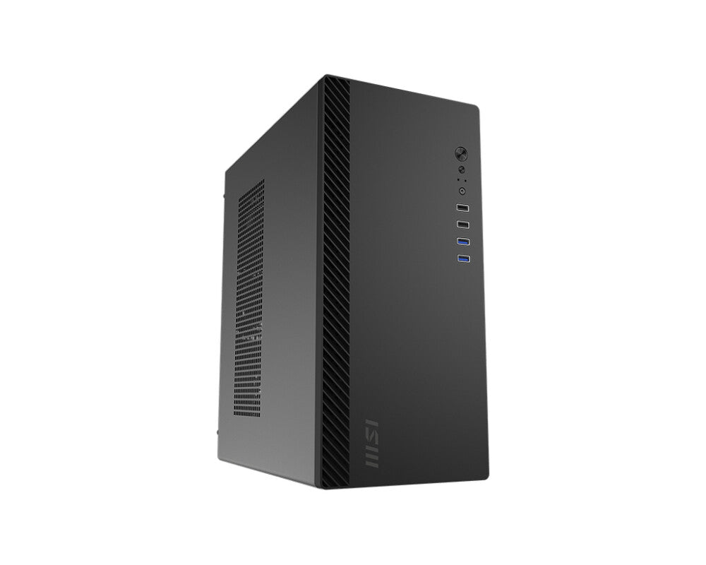 GABINETE MSI PRO SHIELD M100P / MEDIA TORRE / MICRO ATX/MINI ITX/ SIN FUENTE/PC